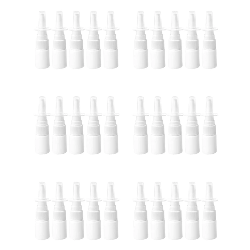 30Pcs 10Ml Spray Bottle Refillable Plastic Mist Nose Nasal Sprayer
30Pcs 10Ml Spray Bottle Refillable Plastic Mist Nose Nasal Sprayer