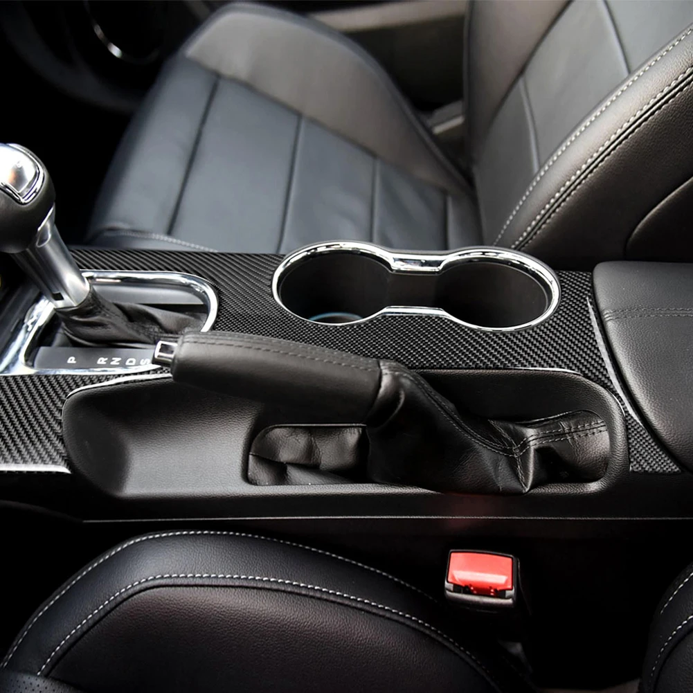 Carbon Fiber Interior Gear Shift Panel Cover Trim For Ford Mustang 2015+ Car Control Gear Shift Panel Cover Decorative Sticker
Carbon Fiber Interior Gear Shift Panel Cover Trim For Ford Mustang 2015+ Car Control Gear Shift Panel Cover Decorative Sticker