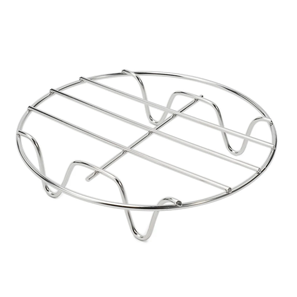 6/7/8/9 Inch Kitchen Steaming Grid Rack Stainless Steel Short Foot Water-proof Steaming Rack Air Fryer Accessory Single-Layer
6/7/8/9 Inch Kitchen Steaming Grid Rack Stainless Steel Short Foot Water-proof Steaming Rack Air Fryer Accessory Single-Layer