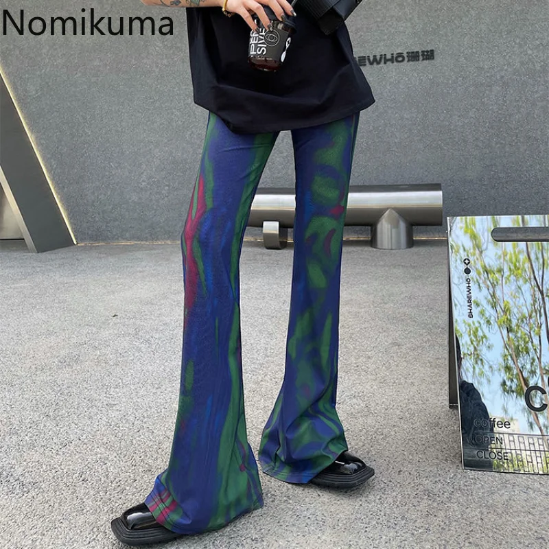 Nomikuma Pantalones De Mujer Spring Autumn High Waist Contrast Color Tie-dyed Chic Women Pants Retro Harajuku Elegant Y2k Pants
Nomikuma Pantalones De Mujer Spring Autumn High Waist Contrast Color Tie-dyed Chic Women Pants Retro Harajuku Elegant Y2k Pants