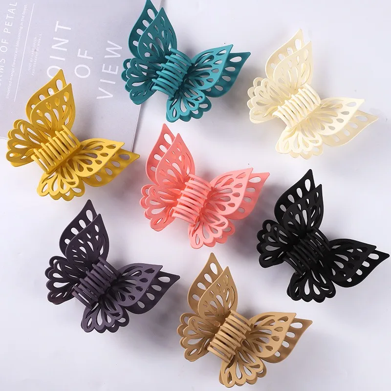 Extra Large Hollow Butterfly Hair Claw Clips Women Girls Back Head Hairclip Barrettes Fashion Acrylic Bath Clip Headdress
Extra Large Hollow Butterfly Hair Claw Clips Women Girls Back Head Hairclip Barrettes Fashion Acrylic Bath Clip Headdress