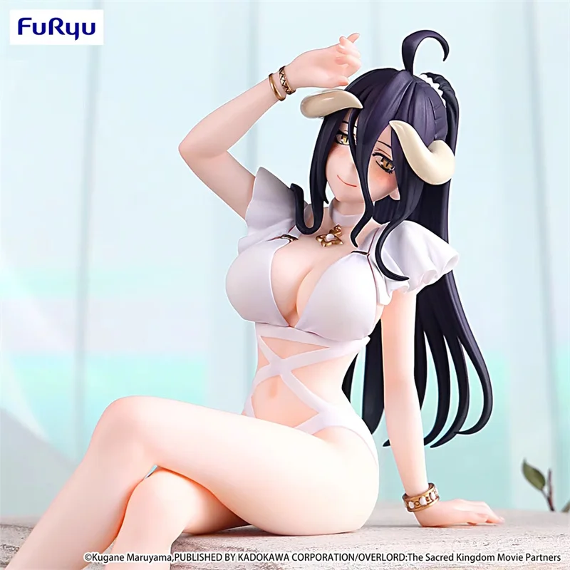 Фигурки Overlord Albedo аниме-фигурка сексуальная девушка купальник сидячая фигурка