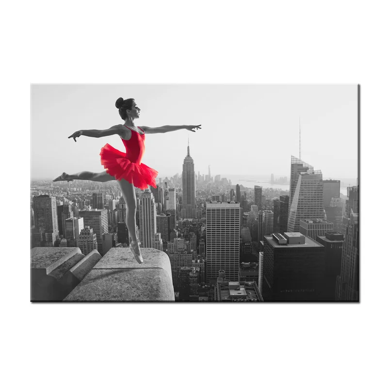 1 Piece Women Ballet Dancer Wall Art Poster New York Scenery Print Canvas Art Modern Style Pictures Living Room Home Decor
1 Piece Women Ballet Dancer Wall Art Poster New York Scenery Print Canvas Art Modern Style Pictures Living Room Home Decor