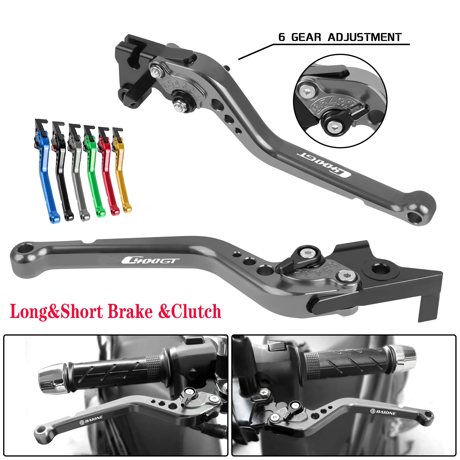 Motorcycle Accessories Short&Long Brake Clutch Levers For BMW C400GT C400X C400 GT C400 X 2018-2023 Adjustable Handles Lever
Motorcycle Accessories Short&Long Brake Clutch Levers For BMW C400GT C400X C400 GT C400 X 2018-2023 Adjustable Handles Lever