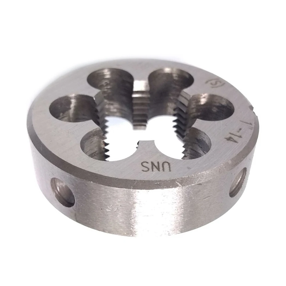 1''-14 Die 14.8mm Thickness 54.4mm Outer Diameter High Speed Steel High-quality Materials Metalworking Durable
1''-14 Die 14.8mm Thickness 54.4mm Outer Diameter High Speed Steel High-quality Materials Metalworking Durable