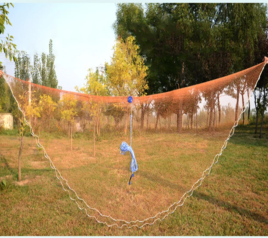 Lawaia Cast Net Fishing Network Orange braided tire Line Fishing Hand Throw Nets Steel Sinkers Casting Network
Lawaia Cast Net Fishing Network Orange braided tire Line Fishing Hand Throw Nets Steel Sinkers Casting Network