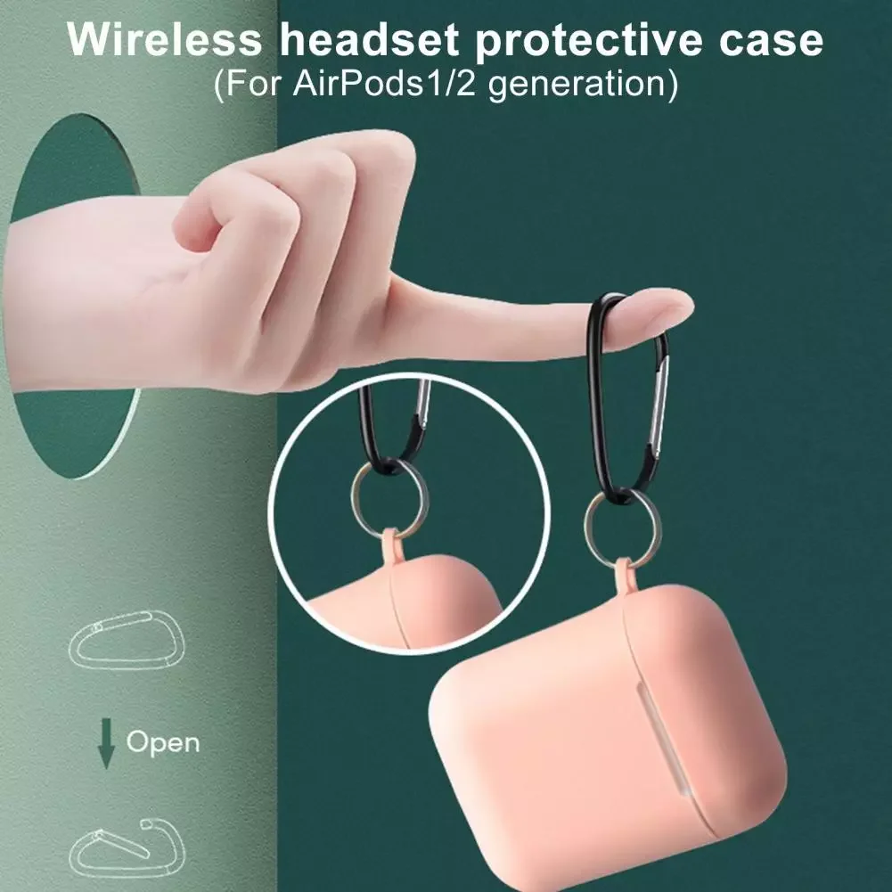 soft Silicone Cases For Apple Airpods 1/2 Protective Case Bluetooth Earphone Cover For air pods Charging Box Bags (Without hook)
soft Silicone Cases For Apple Airpods 1/2 Protective Case Bluetooth Earphone Cover For air pods Charging Box Bags (Without hook)