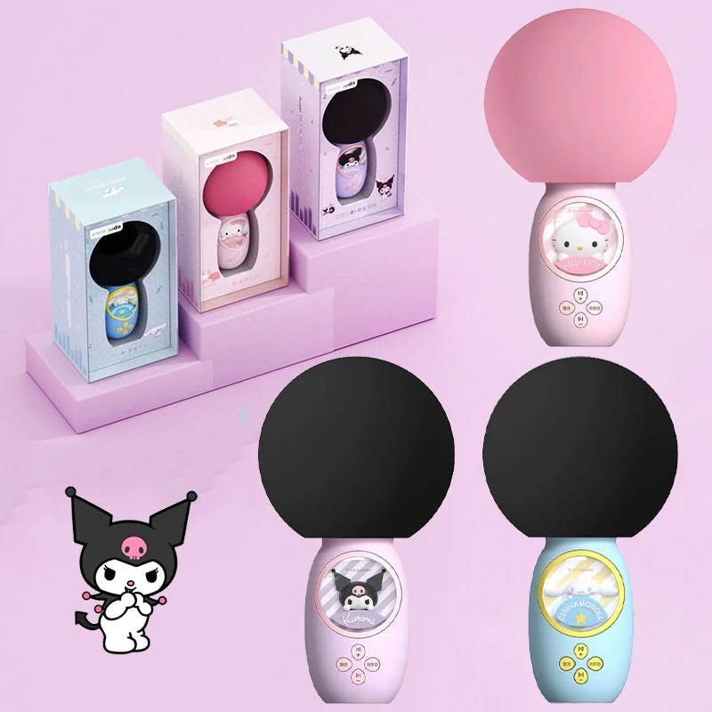 Kawaii Hello Kittys Y2K Sanrio Детский космический капсульный микрофон Kuromi милый Караоке Пение звук Bluetooth микрофон подарки
Kawaii Hello Kittys Y2K Sanrio Детский космический капсульный микрофон Kuromi милый Караоке Пение звук Bluetooth микрофон подарки