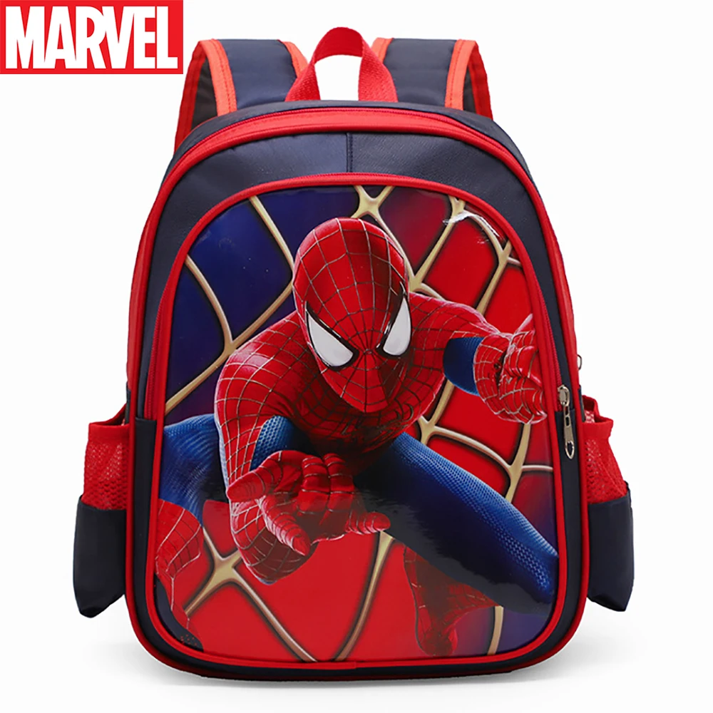 Marvel Kids Lovely Cartoon Schoolbags For Boys Cute Spider-man Iron Man Print Waterproof Backpacks Children's High Quality Bag
Marvel Kids Lovely Cartoon Schoolbags For Boys Cute Spider-man Iron Man Print Waterproof Backpacks Children's High Quality Bag