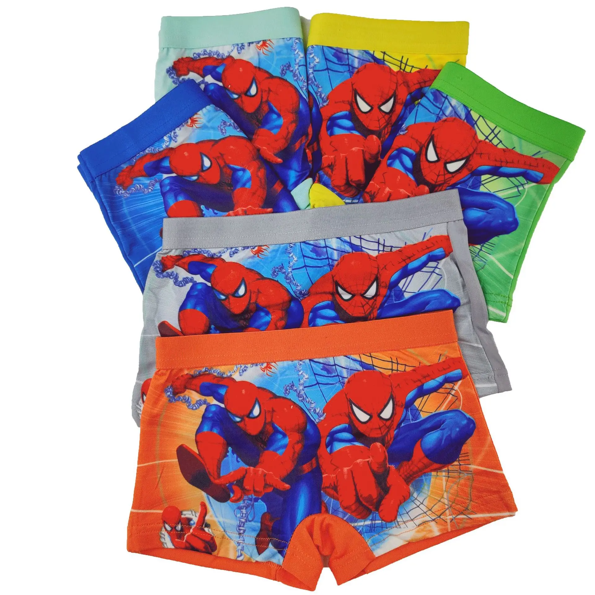 

6Pcs Spiderman Boys Kids Panties Avengers Cartoon Pattern Boxers Shorts Modal Kids Underwear Baby Teen Underpants Pants