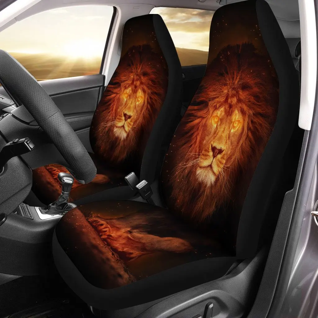 Legend Lion Car Seat Covers Custom Wild Animal Car Accessories,Pack of 2 Universal Front Seat Protective Cover
Legend Lion Car Seat Covers Custom Wild Animal Car Accessories,Pack of 2 Universal Front Seat Protective Cover