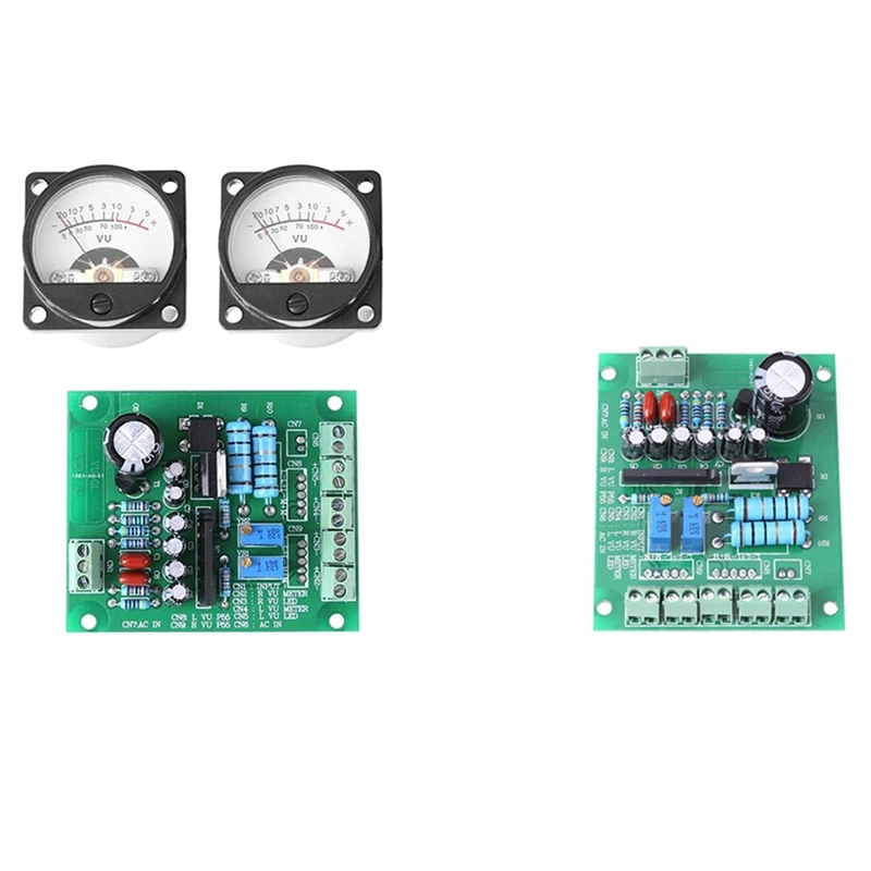 AT41 DC 9-12V VU Level Audio Meter Driver Board DB Level Meter Amplifier IC BA6138 Double-Sided Circuit Board
AT41 DC 9-12V VU Level Audio Meter Driver Board DB Level Meter Amplifier IC BA6138 Double-Sided Circuit Board