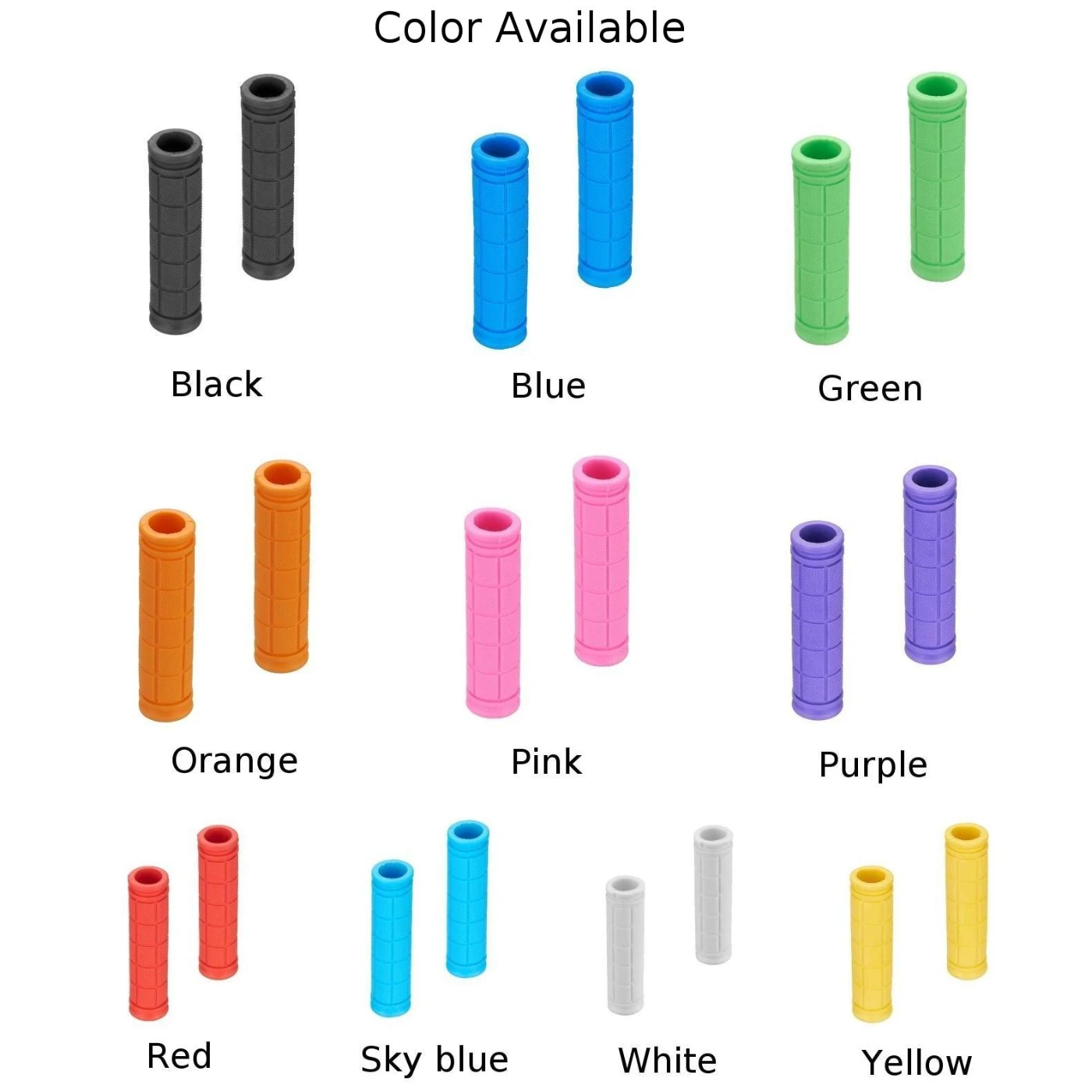 Bicycle Rubber Handlebar Grips Tricycle Scooter Kids Bike Bar Grip Protect Cover For 22.2mm-25.4mm 115mm Waterproof
Bicycle Rubber Handlebar Grips Tricycle Scooter Kids Bike Bar Grip Protect Cover For 22.2mm-25.4mm 115mm Waterproof