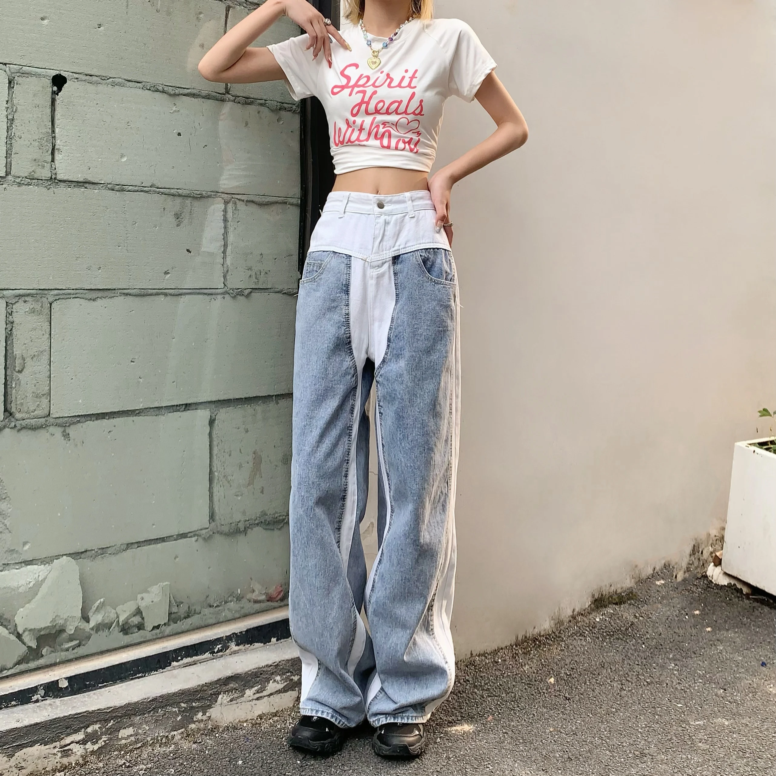 Women Oversized Wide Leg Jeans Streetwear Fashion Trends Bottoms Teenage Girls Boyfriend Style Baggy Denim Pants Vintage Clothes
Women Oversized Wide Leg Jeans Streetwear Fashion Trends Bottoms Teenage Girls Boyfriend Style Baggy Denim Pants Vintage Clothes