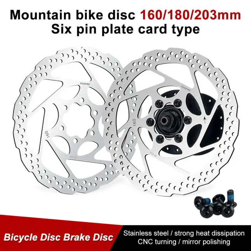 TOOPRE Bicycle Brake Hydraulic Disc 160/180/203mm Stainless Steel Rotor Disc Brake For MTB Mountain Road Cruiser Bicycle Part
TOOPRE Bicycle Brake Hydraulic Disc 160/180/203mm Stainless Steel Rotor Disc Brake For MTB Mountain Road Cruiser Bicycle Part