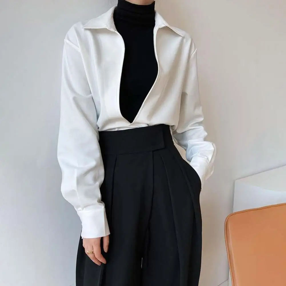 Spring Blouse Solid Color Elegant Warm Vintage No Buttons Spring Blouse Women Spring Top Female Clothes
Spring Blouse Solid Color Elegant Warm Vintage No Buttons Spring Blouse Women Spring Top Female Clothes