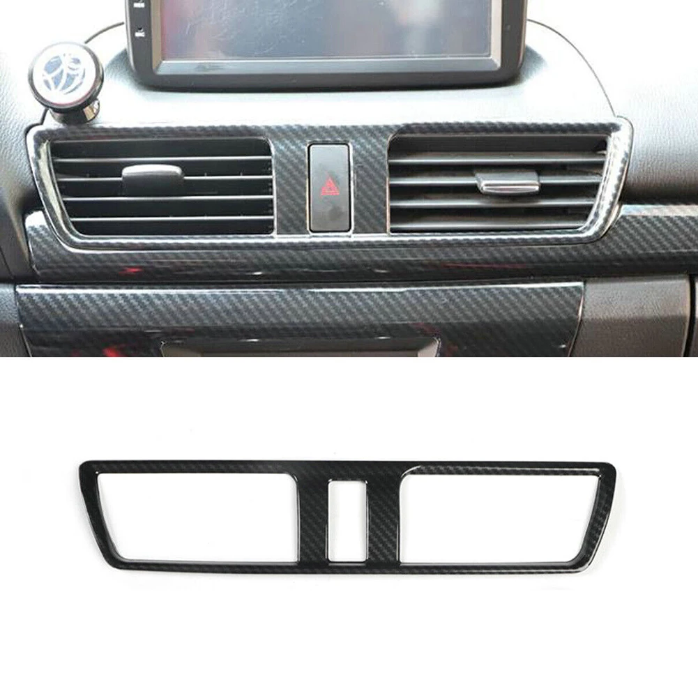 Carbon Fiber Pattern Middle Air Outlet Vent Trim Cover Stickers For Mazda 3 Axela 2014-2019 Car Styling Interior Accessories
Carbon Fiber Pattern Middle Air Outlet Vent Trim Cover Stickers For Mazda 3 Axela 2014-2019 Car Styling Interior Accessories