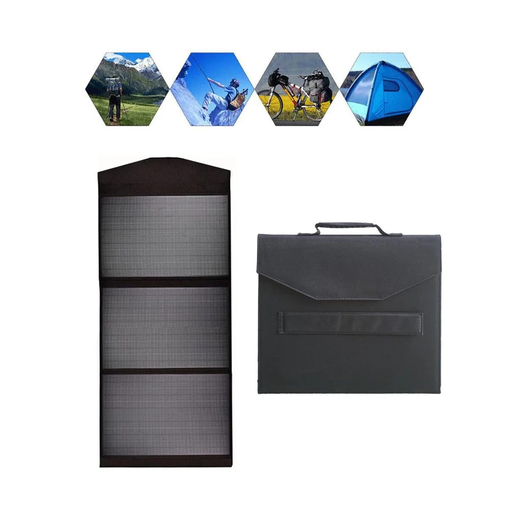 Pretty Design Camping Hiking Rv 80W 100w 120w 200w Watt soft Folding Bag Foldable Solar Charger Portable Panel 60w
Pretty Design Camping Hiking Rv 80W 100w 120w 200w Watt soft Folding Bag Foldable Solar Charger Portable Panel 60w