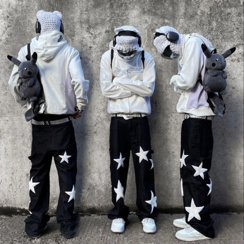 2023 новые джинсы ins Ретро Модный дизайн sense jeans Y2K панк готический уличный Прямой Тонкий брюки для мужчин и женщин
2023 новые джинсы ins Ретро Модный дизайн sense jeans Y2K панк готический уличный Прямой Тонкий брюки для мужчин и женщин