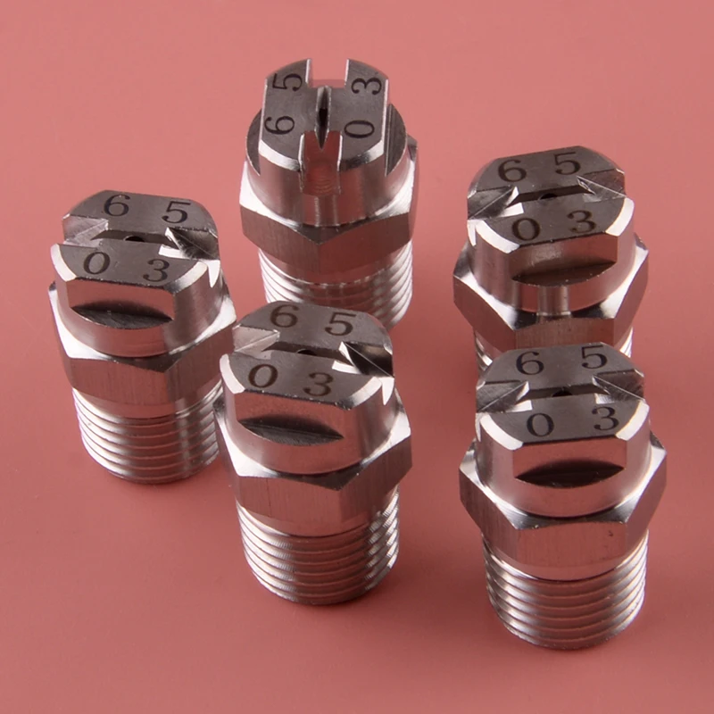 LETAOSK 5pcs SS6503 High Pressure Washer Spray Fan Nozzle Tip 1/4" Parts Stainless Steel
LETAOSK 5pcs SS6503 High Pressure Washer Spray Fan Nozzle Tip 1/4" Parts Stainless Steel