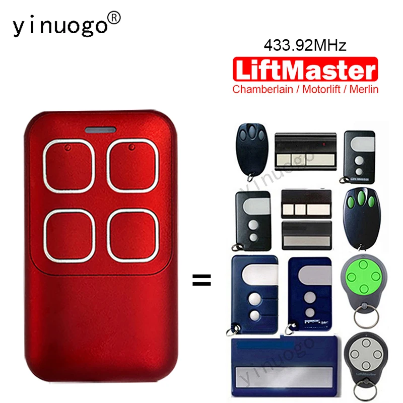 Chamberlain Liftmaster Motorlift 84330E 84333E 84335E 94330E 94333E 94335E Garage Door Remote Control 1A5639-7 Menlin C840 C940
Chamberlain Liftmaster Motorlift 84330E 84333E 84335E 94330E 94333E 94335E Garage Door Remote Control 1A5639-7 Menlin C840 C940