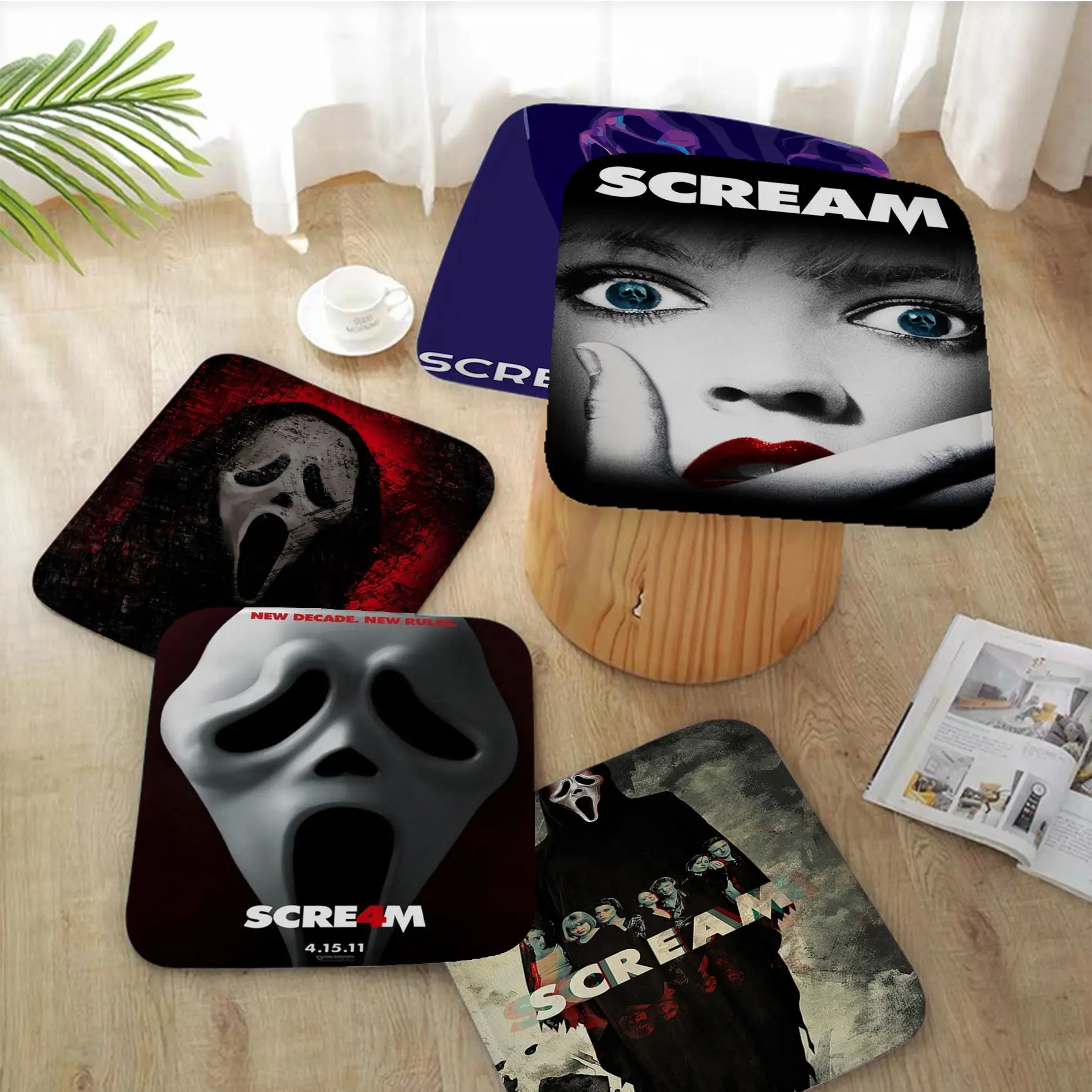 Scream Simplicity Multi-Color Stool Pad Patio Home Kitchen Office Chair Seat Cushion Pads Sofa Seat 40x40cm Chair Cushions
Scream Simplicity Multi-Color Stool Pad Patio Home Kitchen Office Chair Seat Cushion Pads Sofa Seat 40x40cm Chair Cushions