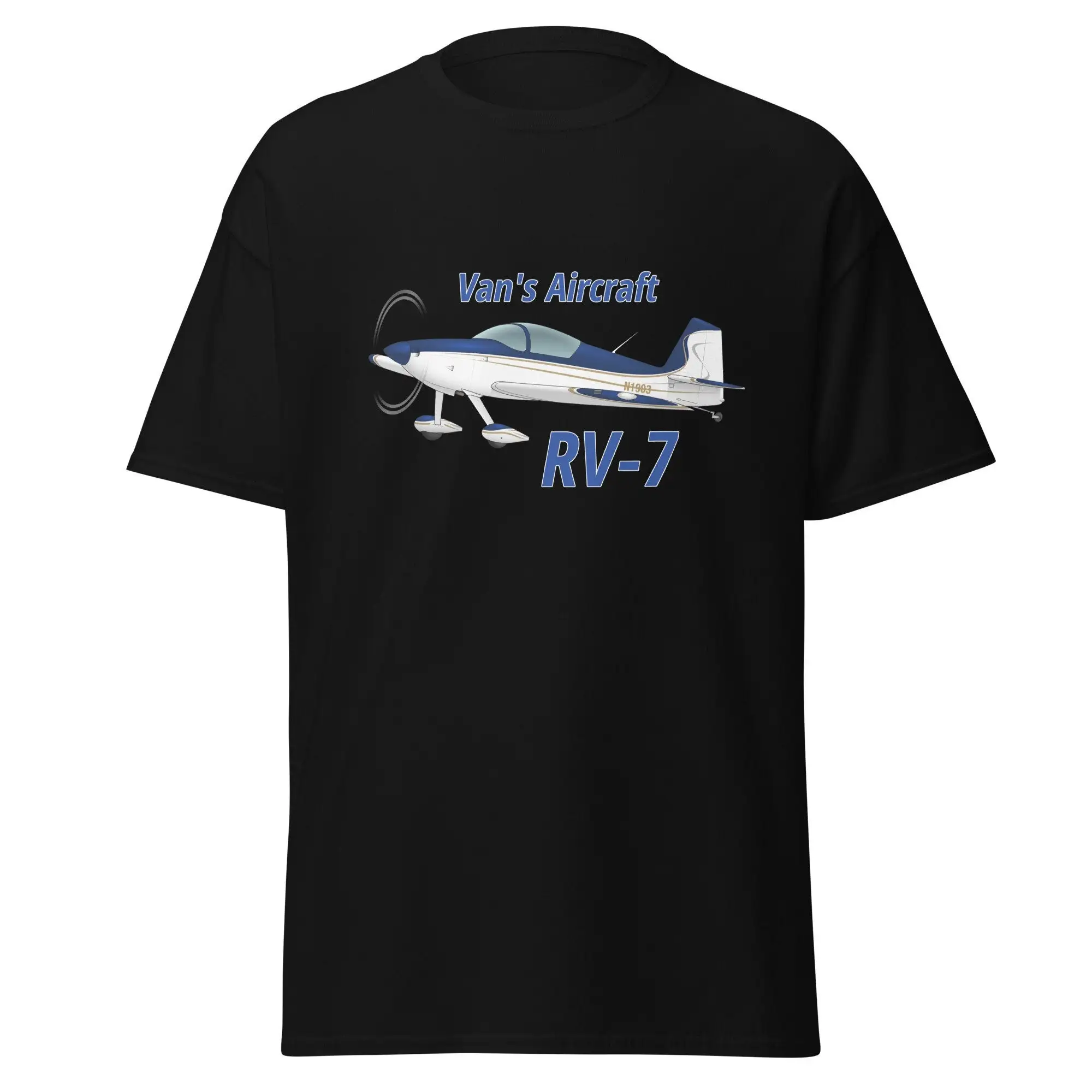 Flyboy игрушки Van'S Rv 7 пользовательский самолет футболка Персонализированная с N