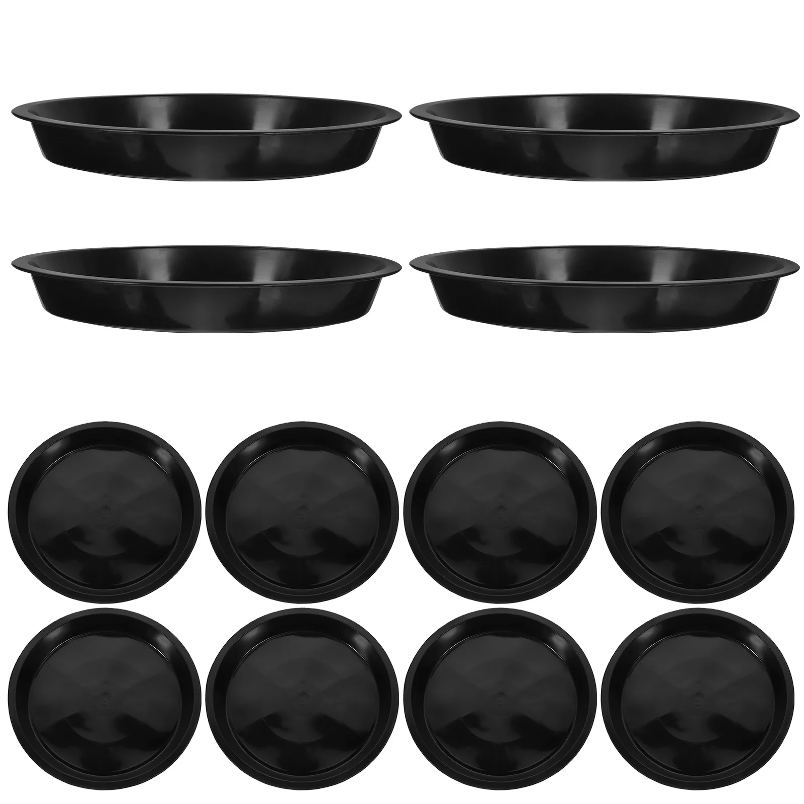 25 Pcs Flower Pot Tray Plants Water Trays Plastic Planter Saucers Pallet Outdoors Pots
25 Pcs Flower Pot Tray Plants Water Trays Plastic Planter Saucers Pallet Outdoors Pots