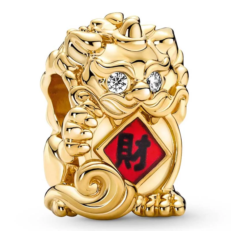 Original 925 Sterling Silver Charm Shine Red Chinese Fortune Pixiu With Crystal Bead Fit Popular Bracelet Bangle DIY Jewelry
Original 925 Sterling Silver Charm Shine Red Chinese Fortune Pixiu With Crystal Bead Fit Popular Bracelet Bangle DIY Jewelry