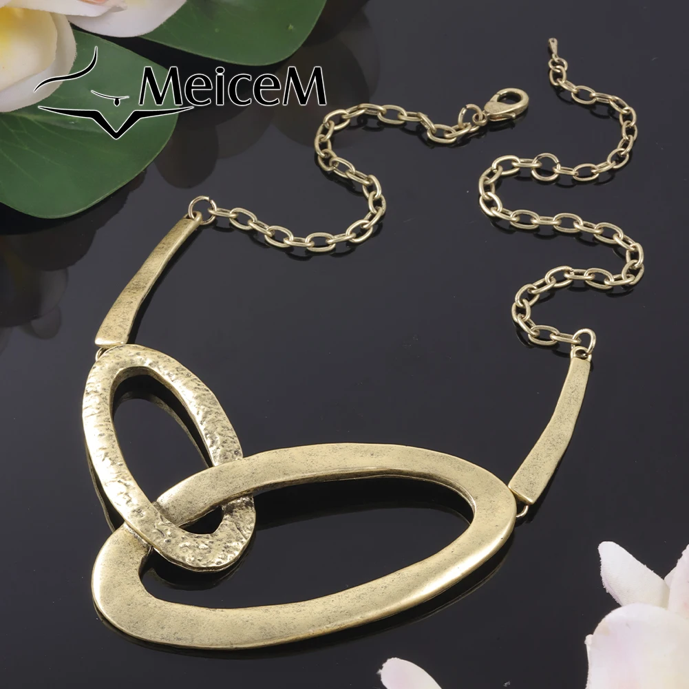 MeiceM Vintage Gold Color Chokers Gifts 2000s Aesthetic Accessories Chains Jewelry Men Zinc Alloy Pendants Necklaces for Women
MeiceM Vintage Gold Color Chokers Gifts 2000s Aesthetic Accessories Chains Jewelry Men Zinc Alloy Pendants Necklaces for Women