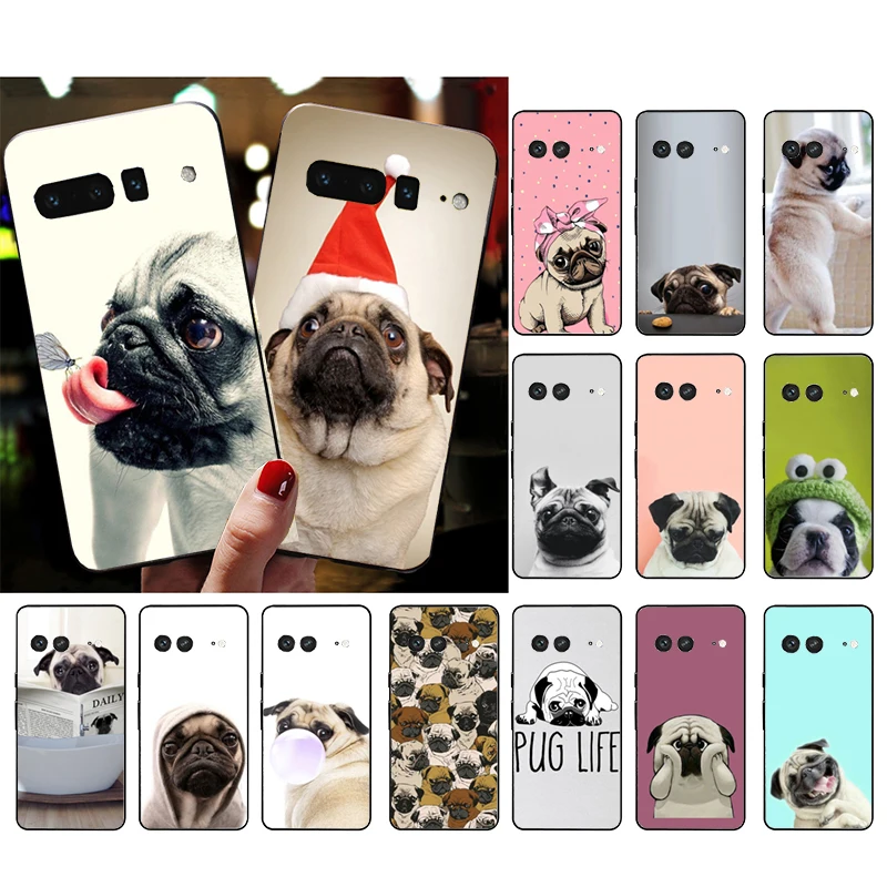 Phone Case for Google Pixel 7 Pro 7 6A 6 Pro 5A 4A 3A Pixel 4 XL Pixel 5 6 4 3 XL 3A XL 2 XL Animal Cute Pug Dog Case Funda
Phone Case for Google Pixel 7 Pro 7 6A 6 Pro 5A 4A 3A Pixel 4 XL Pixel 5 6 4 3 XL 3A XL 2 XL Animal Cute Pug Dog Case Funda