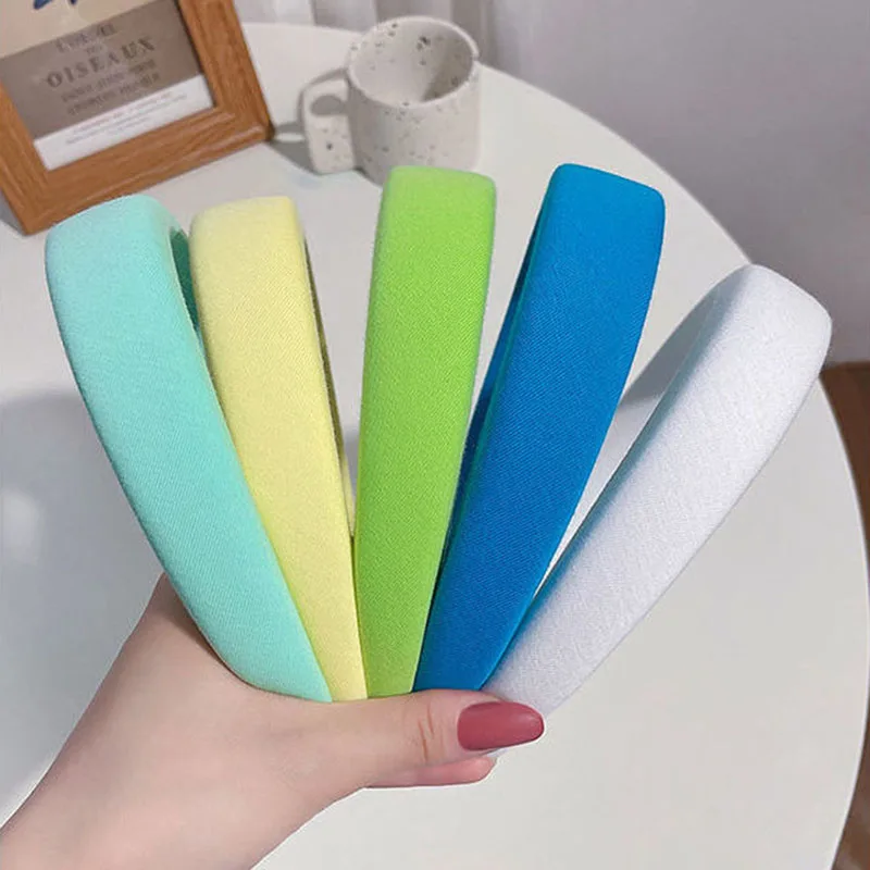 New Fashion Sponge Headband Headwear Colorful Hairband For Women Girls Head Hoop Hair Holder Band Hair Accessories
New Fashion Sponge Headband Headwear Colorful Hairband For Women Girls Head Hoop Hair Holder Band Hair Accessories