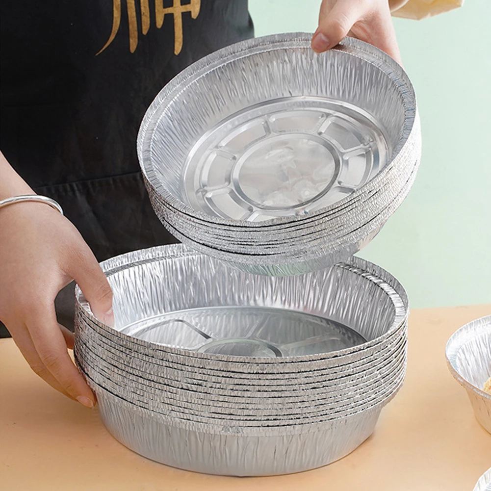 20pcs Air Fryer Tinfoil Tray Disposable Aluminium Foil Barbecue Bowl BBQ Accessories Baking Tools Set 6/7/9inch
20pcs Air Fryer Tinfoil Tray Disposable Aluminium Foil Barbecue Bowl BBQ Accessories Baking Tools Set 6/7/9inch