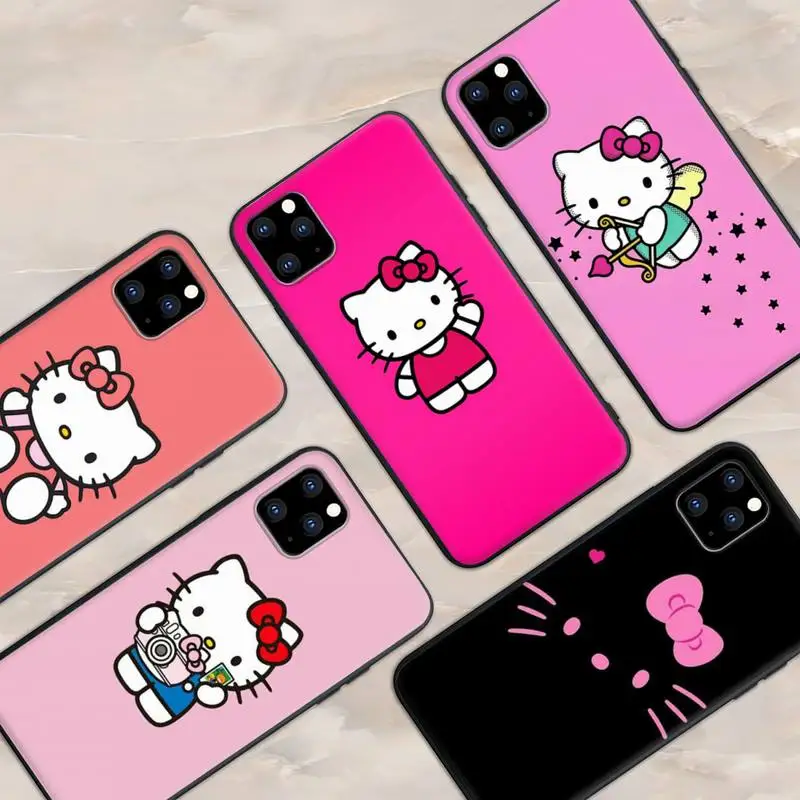 Cute Hellos Kitties Phone Case for iphone 12 13 Mini SE 2020 5 5S 6 6S Plus 7 8 Plus X XR XS 11 Pro Max Fundas Coque cover
Cute Hellos Kitties Phone Case for iphone 12 13 Mini SE 2020 5 5S 6 6S Plus 7 8 Plus X XR XS 11 Pro Max Fundas Coque cover