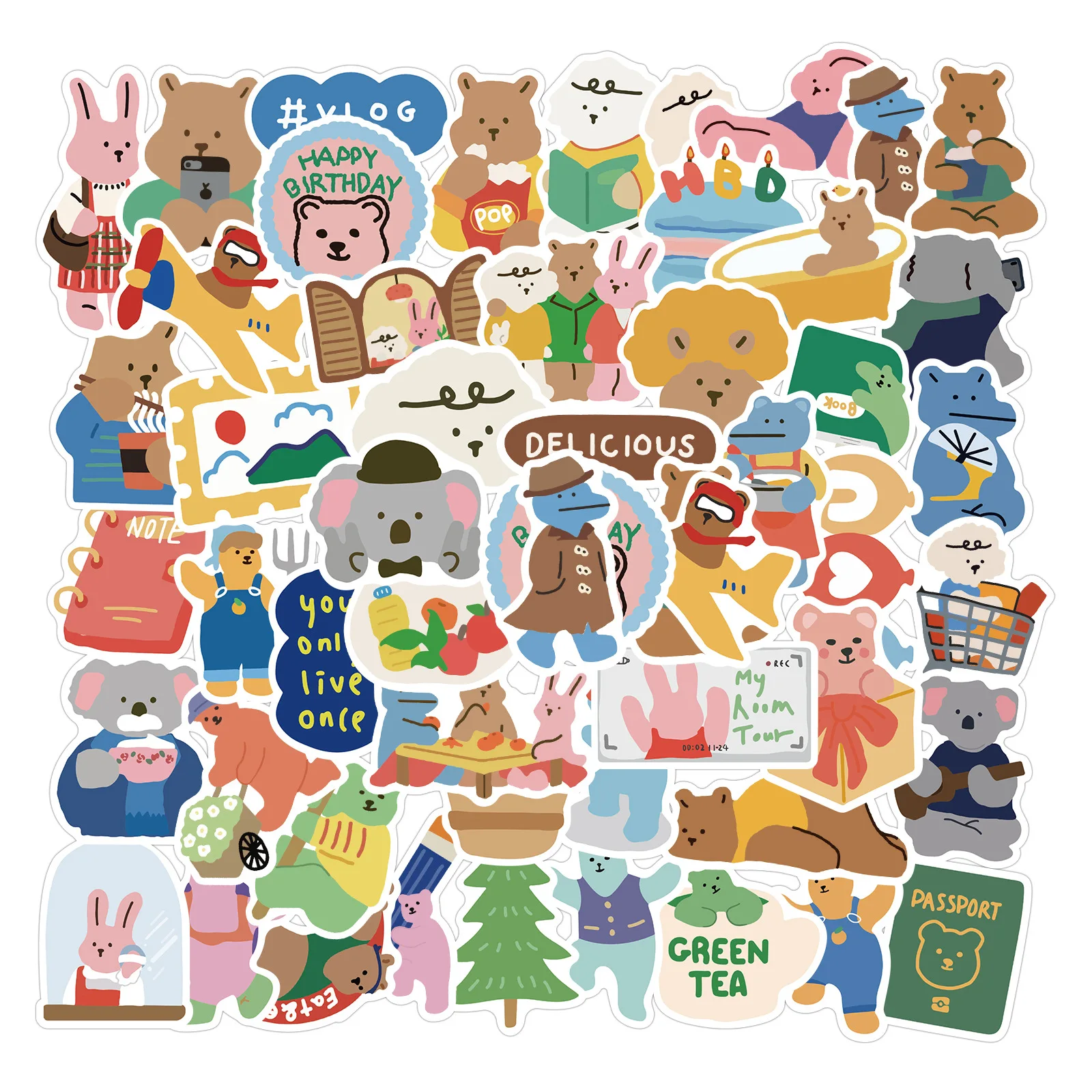 10/30/50PCS Cute Ins Style Bear Sticker Motorcycle Luggage Guitar Skateboard Cartoon Graffiti Sticker for Kid Decal Toys Gift
10/30/50PCS Cute Ins Style Bear Sticker Motorcycle Luggage Guitar Skateboard Cartoon Graffiti Sticker for Kid Decal Toys Gift