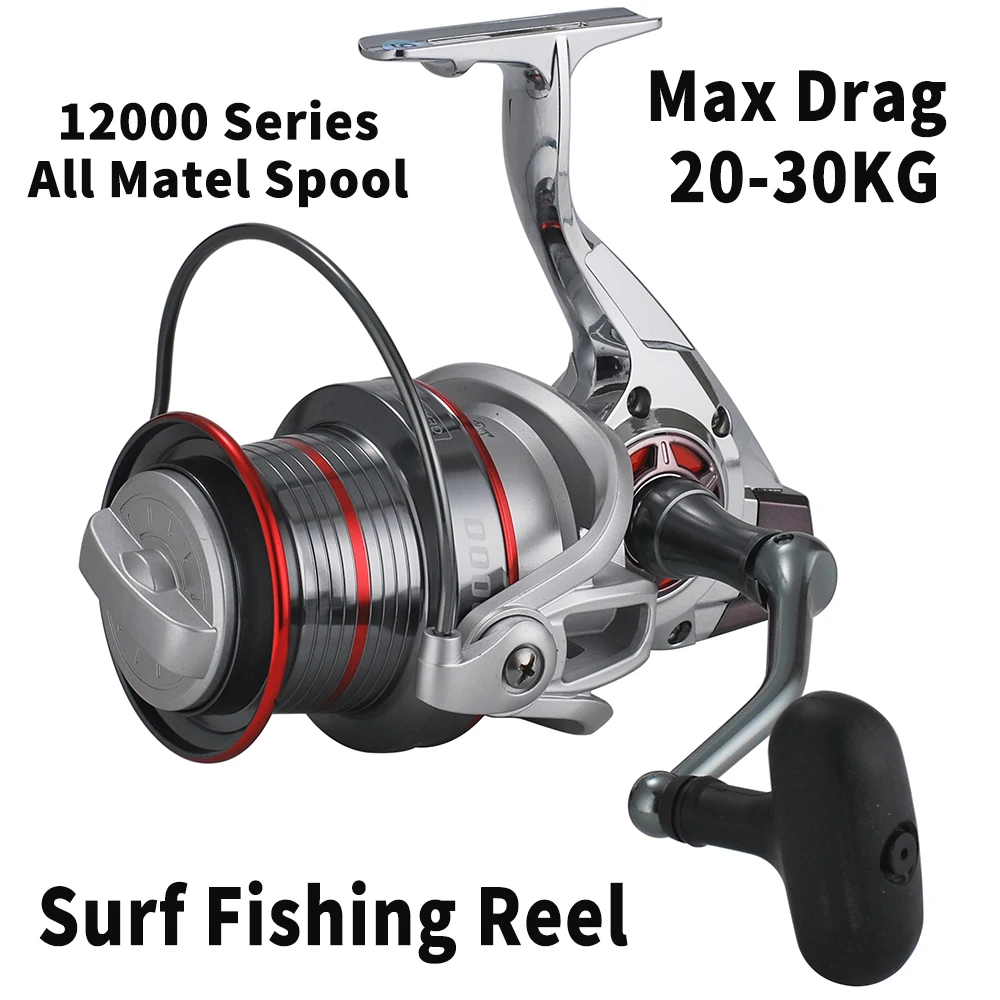 12000Series Max Drag 20-30KG Power Long Cast спиннинговая катушка All Matel Spool Saltwater Big Game Морская рыбалка Катушки для серфинга
12000Series Max Drag 20-30KG Power Long Cast спиннинговая катушка All Matel Spool Saltwater Big Game Морская рыбалка Катушки для серфинга