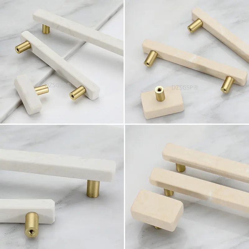 Zinc Alloy Furniture Cabinet Marble Door Handles and Knobs for Kitchen Cupboard Dresser Handles Stone Rock Beige Drawer Pulls
Zinc Alloy Furniture Cabinet Marble Door Handles and Knobs for Kitchen Cupboard Dresser Handles Stone Rock Beige Drawer Pulls