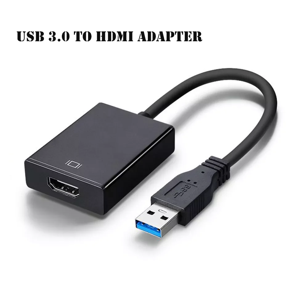 HD 1080P USB 3.0 to HDMI-Compatible Converter Multi Display Graphic Adapter for PC Laptop Projector HDTV LCD Free Driver
HD 1080P USB 3.0 to HDMI-Compatible Converter Multi Display Graphic Adapter for PC Laptop Projector HDTV LCD Free Driver
