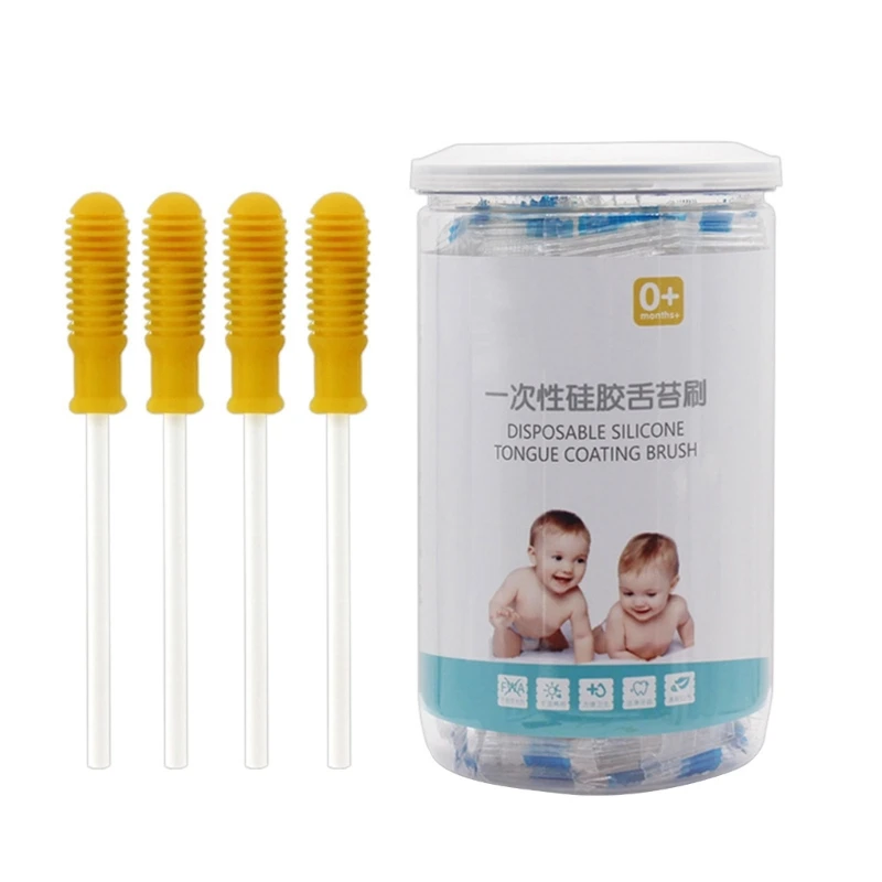 30Pcs Disposable Tongue Cleaner Brush for Baby 6 to 24 Months Infant Gum Care Newborn Toothbrush, Disposable
30Pcs Disposable Tongue Cleaner Brush for Baby 6 to 24 Months Infant Gum Care Newborn Toothbrush, Disposable