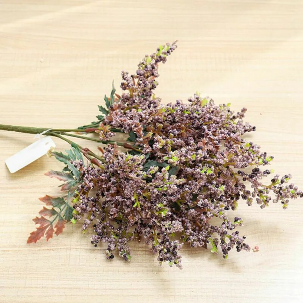 Artificial Lavender Flowers Simulation Wheat Fake Plants Bouquet Diy Crafts Flower Plant Wedding Party Festival Home Decoration
Artificial Lavender Flowers Simulation Wheat Fake Plants Bouquet Diy Crafts Flower Plant Wedding Party Festival Home Decoration