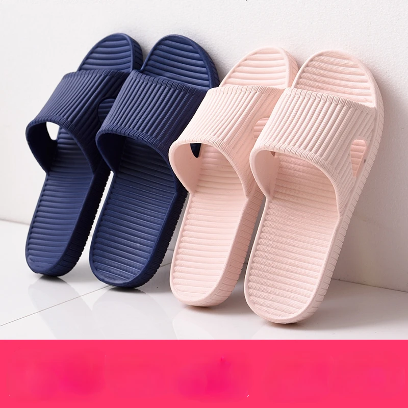 Summer Bathroom Slippers Anti-skid, Bath Leaking Domestic Indoor, Thick Soled Men and Women Flat Slippers Couple Sandals
Summer Bathroom Slippers Anti-skid, Bath Leaking Domestic Indoor, Thick Soled Men and Women Flat Slippers Couple Sandals