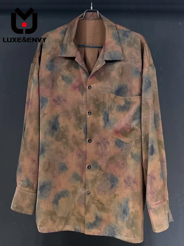LUXE&ENVY Tie-dye Floral Shirt Looming Floral Top Original Design New Couple's Style Wide Spring Summer 2023 New
LUXE&ENVY Tie-dye Floral Shirt Looming Floral Top Original Design New Couple's Style Wide Spring Summer 2023 New