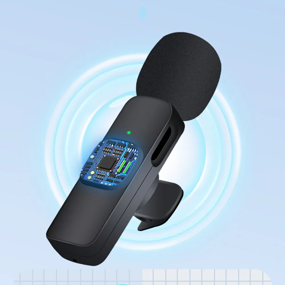 Portable Charging Wireless Lavalier Microphone For Vlog Live Stream Mic For Home Computer Recording Conference Interview
Portable Charging Wireless Lavalier Microphone For Vlog Live Stream Mic For Home Computer Recording Conference Interview