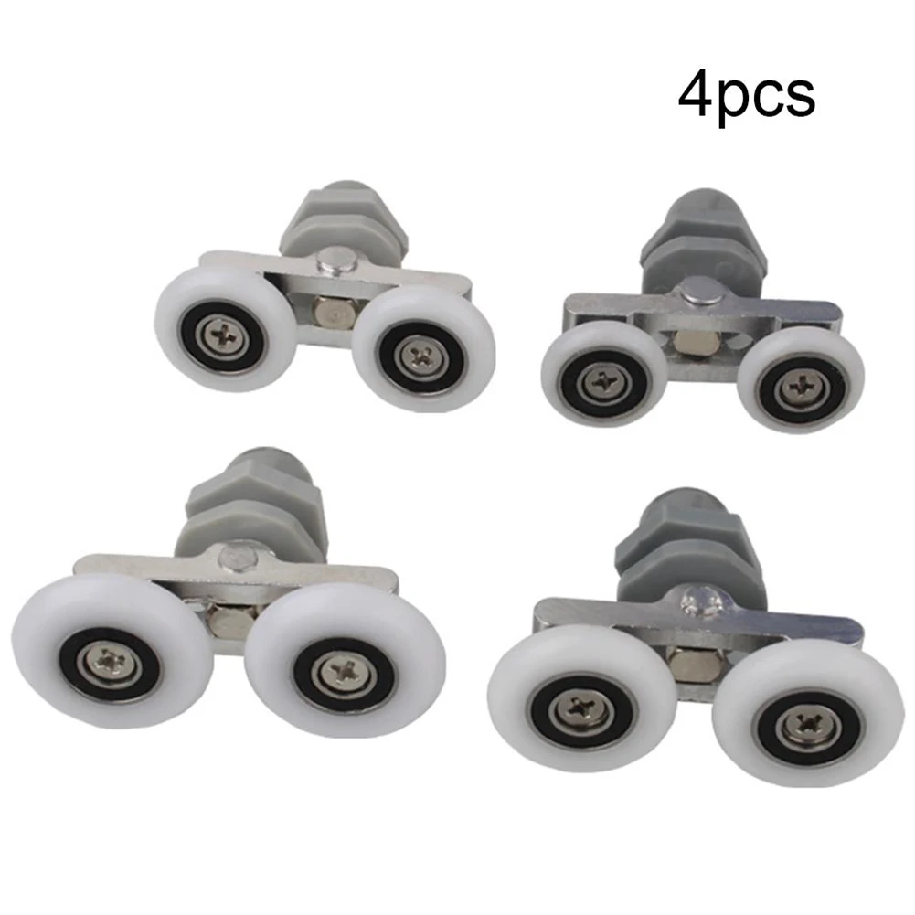 4pcs Twin Shower Door Roller Wheels Runners Pulley Pulleys 19/23/25/26/27mm Wheels Bathroom Sliding Door Crane Pulley
4pcs Twin Shower Door Roller Wheels Runners Pulley Pulleys 19/23/25/26/27mm Wheels Bathroom Sliding Door Crane Pulley