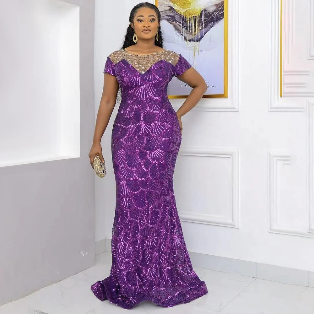 Новинка, женское вечернее платье знаменитости с круглым вырезом, кружевное лоскутное платье с блестками, облегающее длинное платье-Русалка с коротким рукавом
Новинка, женское вечернее платье знаменитости с круглым вырезом, кружевное лоскутное платье с блестками, облегающее длинное платье-Русалка с коротким рукавом