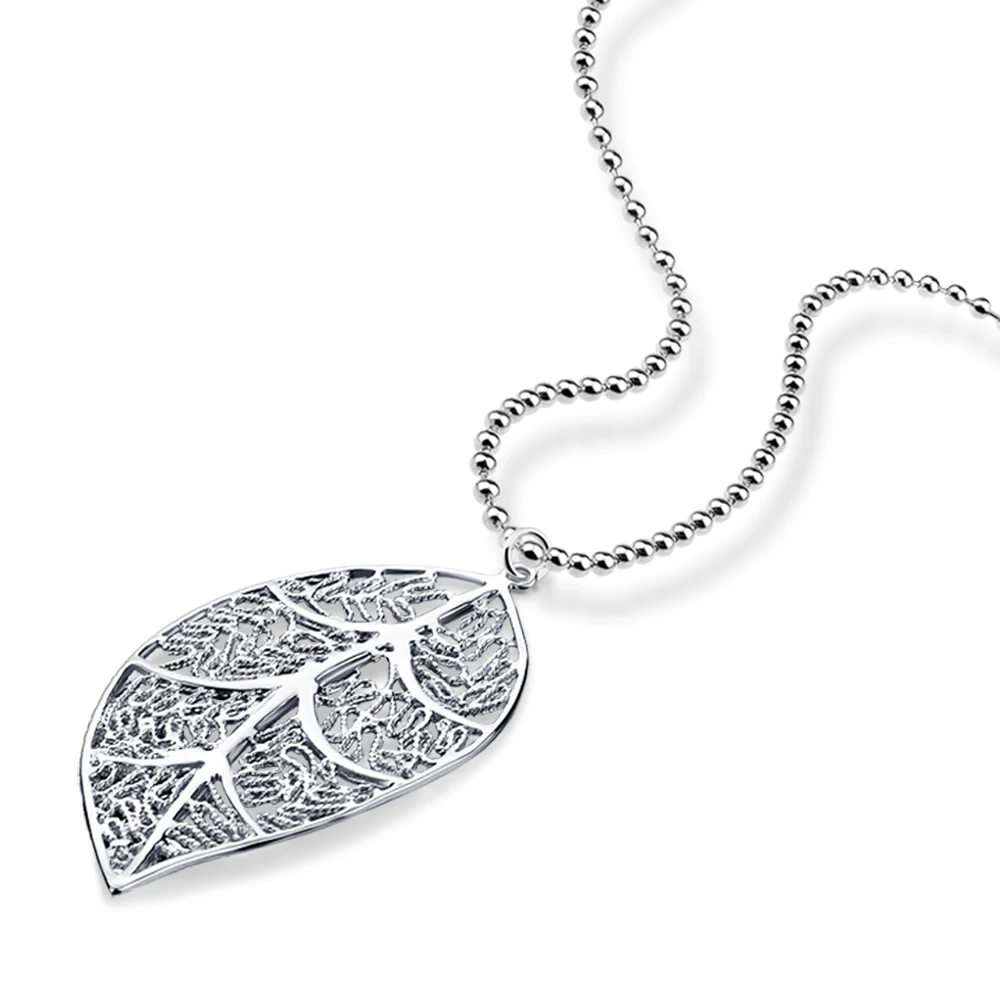 ziqiudie925 Sterling silver Leaf Necklace fashion girls clavicle chain summer jewelry send girlfriend birthday gift
ziqiudie925 Sterling silver Leaf Necklace fashion girls clavicle chain summer jewelry send girlfriend birthday gift