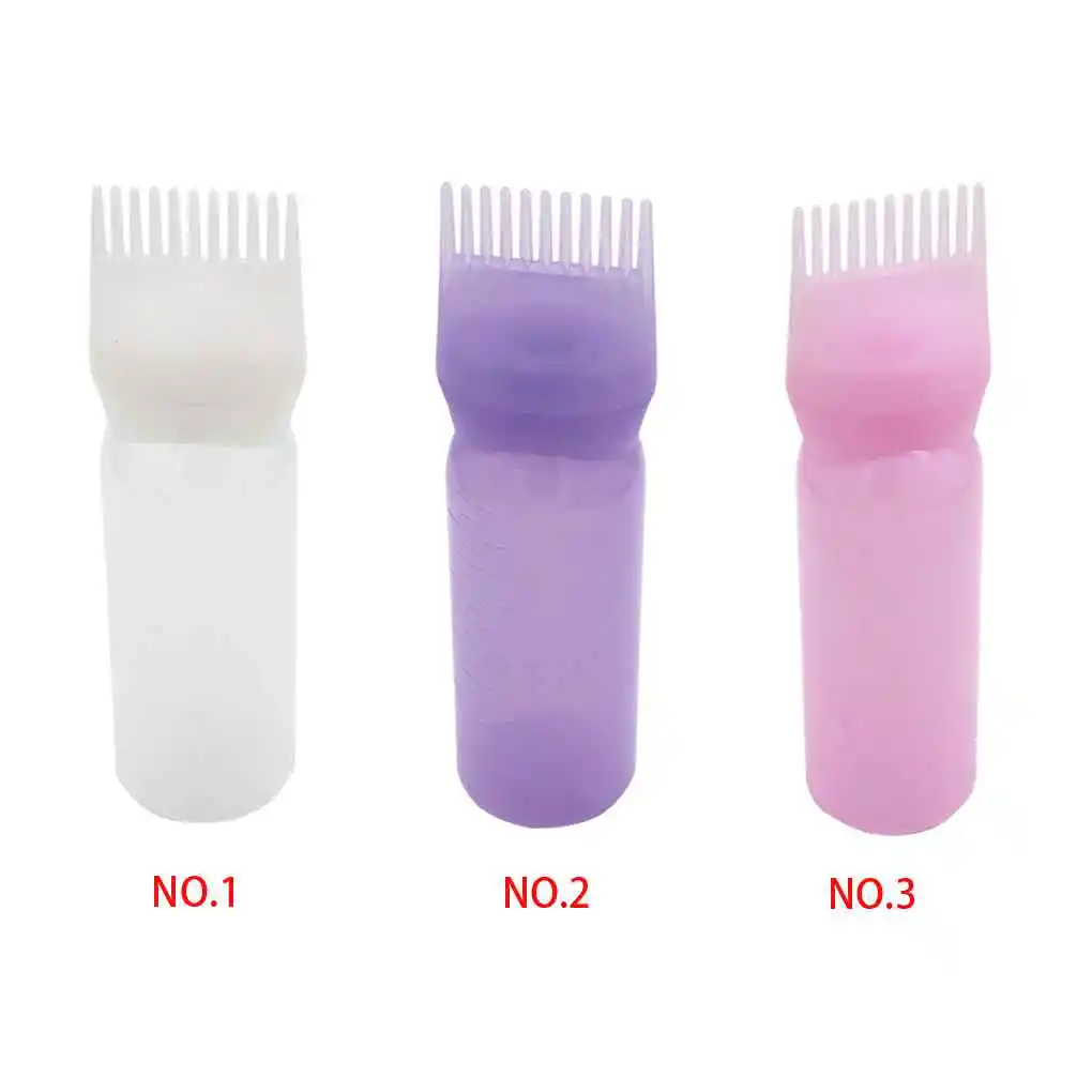 120ML New Portable Hair Dye Plastic Refillable Bottle Applicator Comb Dispensing Salon Hair Coloring Hairdressing Styling Tool 
120ML New Portable Hair Dye Plastic Refillable Bottle Applicator Comb Dispensing Salon Hair Coloring Hairdressing Styling Tool