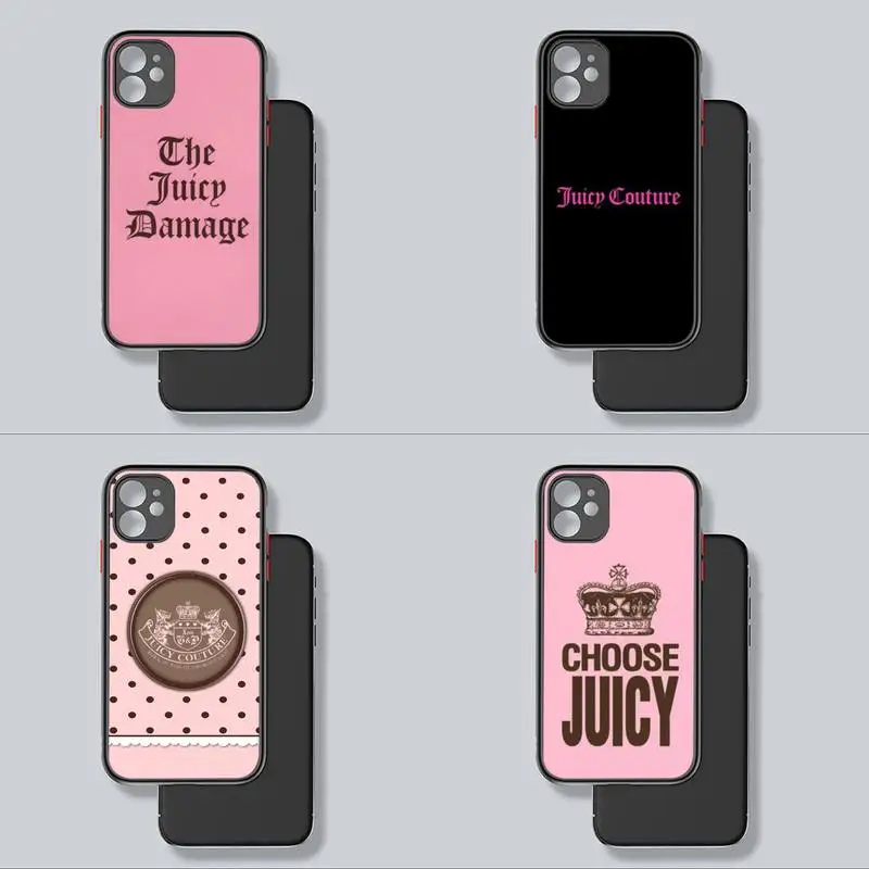 Brand Juicyes Couture For Woman Phone Case Transparent Matte For IPhone7 8 11 12 13 Mini Pro X XS XR MAX Plus Cover Shell
Brand Juicyes Couture For Woman Phone Case Transparent Matte For IPhone7 8 11 12 13 Mini Pro X XS XR MAX Plus Cover Shell