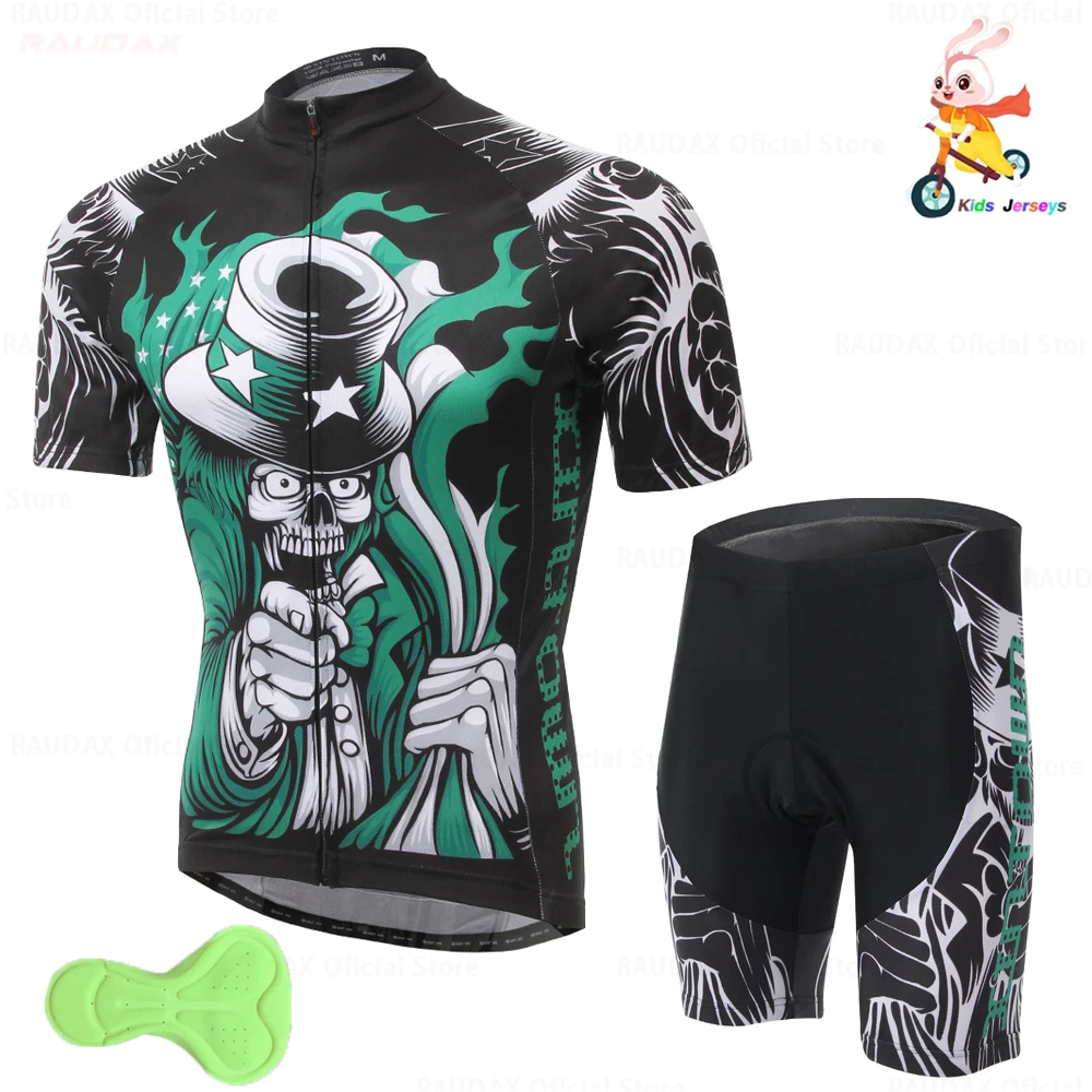 Kids Cycling Jersey Set Shorts Summer Balance Car Skull Breathable Quick Dry Children Cycling Clothing Boys Girls Bicycle Wear
Kids Cycling Jersey Set Shorts Summer Balance Car Skull Breathable Quick Dry Children Cycling Clothing Boys Girls Bicycle Wear