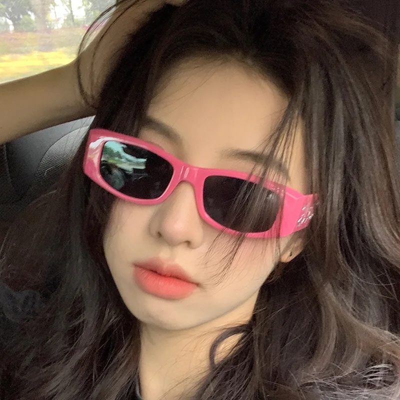 Fashion Trending Sunglasses Korean Style Personality Hip-Pop Punk Rectangle Colorful Sun-Proof Eyewear Women Men Glasses UV400
Fashion Trending Sunglasses Korean Style Personality Hip-Pop Punk Rectangle Colorful Sun-Proof Eyewear Women Men Glasses UV400